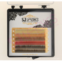 Mixed Color Eyebrow Extensions With Own Packaging